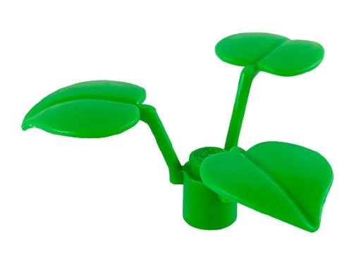 LEGO PLANT 6255 VODNÝ LEAF BUSH svetlozelený (1g)