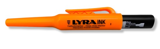 LYRA L4488003 ZNAČOVAČ NA ZNAČENIE Hlbokých dierok ČIERNY BLISTER