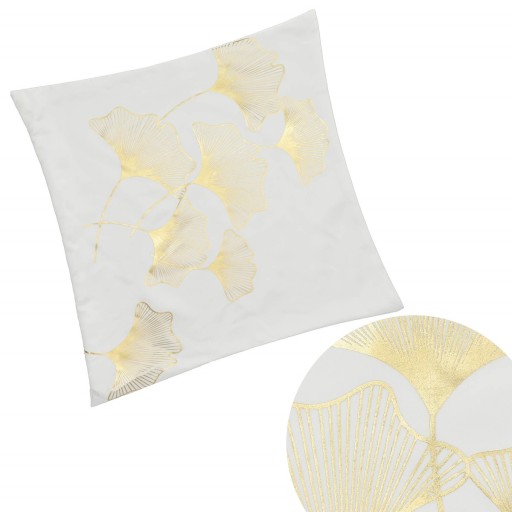 OBJAL NA VANKÚŠ 40x40 DEKORATÍVNY VAVLÁN NA VANKÚŠ GINGKOB JASIEK