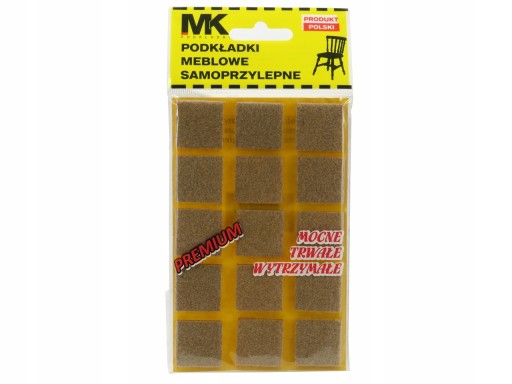 PLSTENÉ PODLOŽKY POD STÔL NA NÁBYTOK 15 x 25 x 25