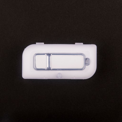 priehľadný plastový kožený USB box
