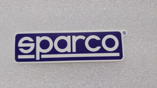 NÁLEPKA S LOGOM SPARCO 8,9 x 2,5 cm