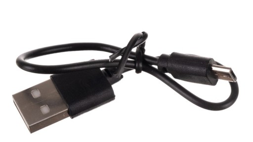 USB zadné svetlo na bicykel + CREE-T6 LED kábel