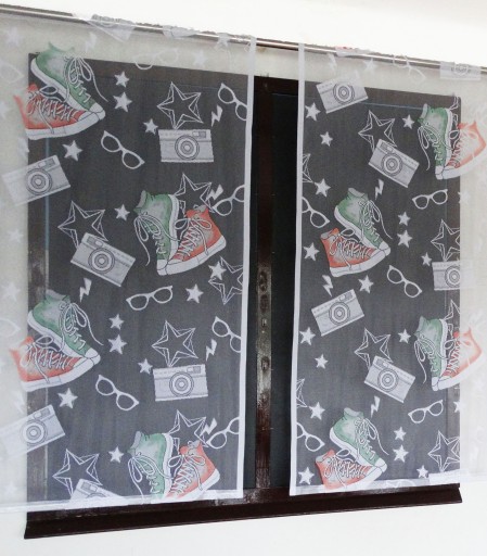 MG ZÁCLONSKÁ PANEL žakárové TENISKY FARBA šírka 80cm 1m