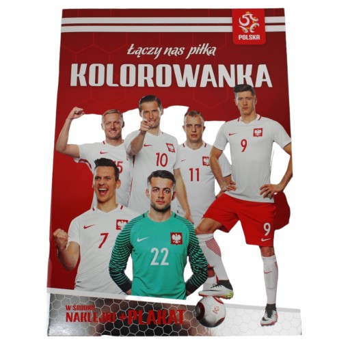 Omaľovánka S NÁLEPKAMI + PLAGÁT NÁS SPÁJA S loptou