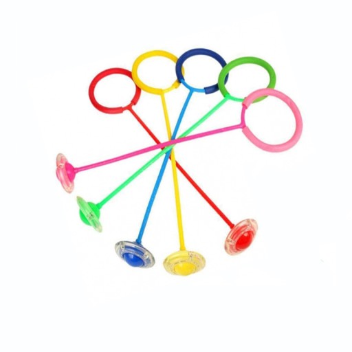 Švihadlo na nohu Hula hoop so svietiacim kruhom