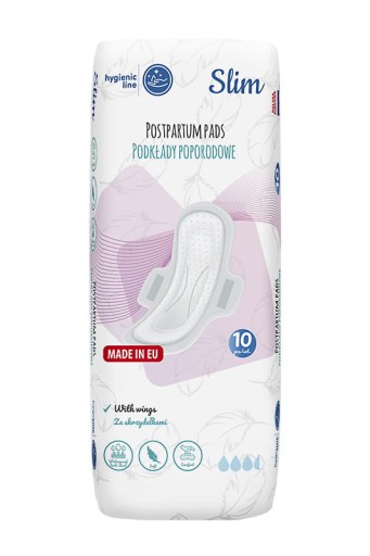 AKUKU PÓRODNÉ VLOŽKY 10ks SLIM A0069