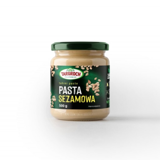 TAHINI maslo/sezamová pasta PRIRODZENE CHUTNÁ 500g