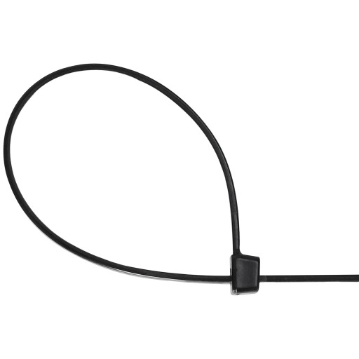 Káblové svorky Sťahovacie pásky Sťahovacie pásky 100 ks. 4,8 mm x 200 mm čierna