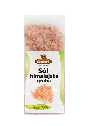 Himalájska soľ hrubá NATURA arašidy - 400 g