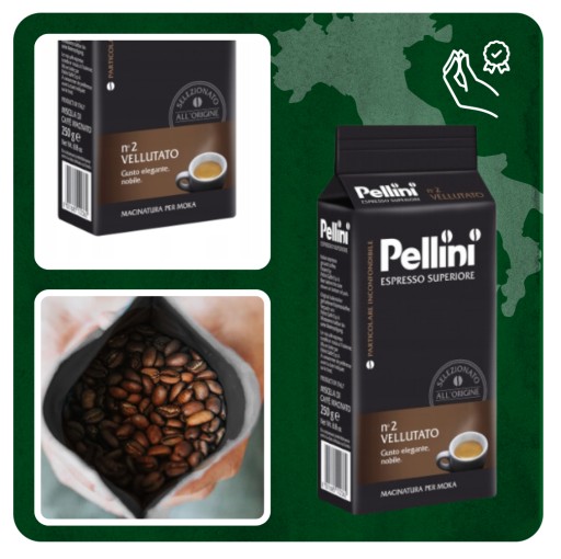 Pellini Espresso n'2 Vellutato 250g mletá káva