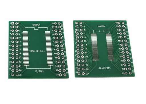 Doska adaptéra SOP56/TSOP56 na dip56