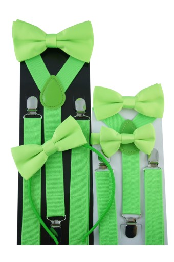Čelenka s mašličkou pololesklá, CELAGEN, NEON GREEN