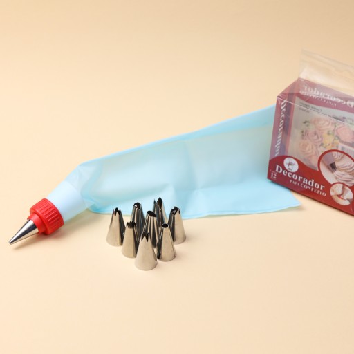Cukrárske vrecko na šľahačku, 9 hrotov