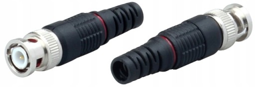 Sada konektorov pre monitorovacie kamery, BNC zástrčka S-55