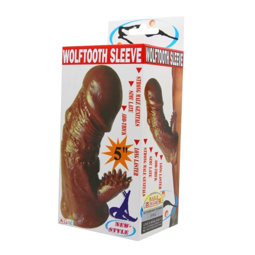 WOLFTOOTH TPE návlek na penis telovej farby