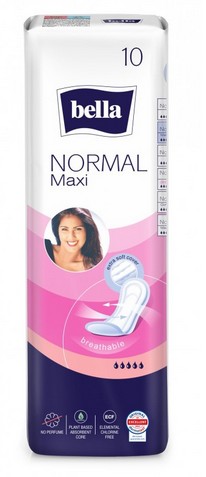 BELLA NORMAL Maxi hygienické vložky 10 ks