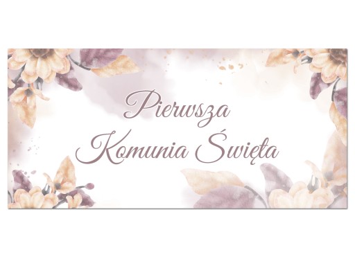 Veľký plagát na prijímanie 70x33cm Prvé sväté prijímanie
