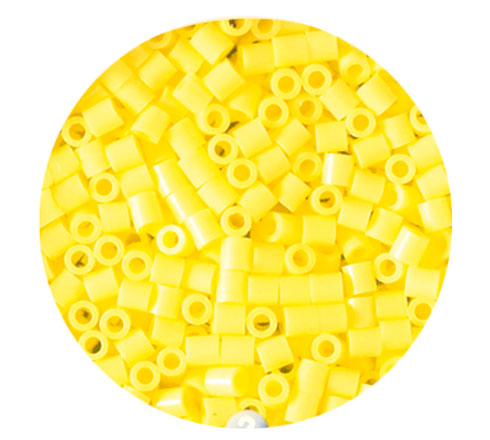 Korálky YELLOW PASTEL 1000 ks HAMA MIDI 207-43
