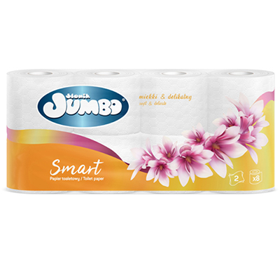 Toaletný papier Jumbo Elephant, 2 vrstvy, celulóza