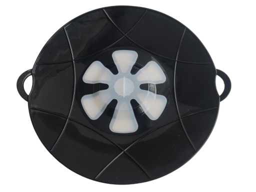 Silikónová pokrievka na hrnce, pokrievka proti varu, 22 cm