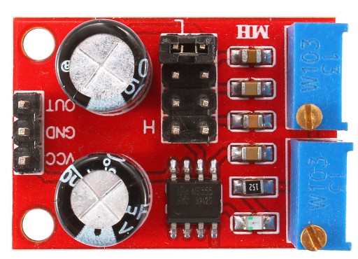 Modul pulzného generátora NE555 Pulzný 1Hz-200k