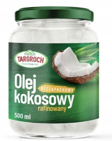 Rafinovaný kokosový olej bez zápachu 500 ml