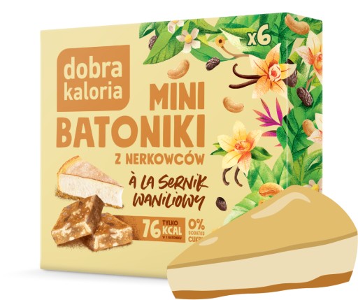 DOBRÉ KALÓRIE Mini tyčinky bez cukru ala vanilkový cheesecake zdravé sladkosti