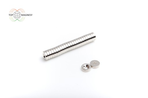 Prsteň Magnet MP 12x(8x4)x3 N38 na skrutku