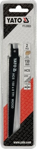 PÍLOVÉ KOTOUČE NA DREVO HCS150MM8TPI 2KS Yato YT-33923