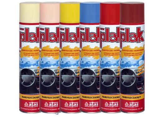 ATAS PLAK NA KOKPIT 600ml JAHODOVÝ LESK