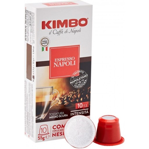 Kapsule pre Nespresso KIMBO Espresso Napoli 10 ks.