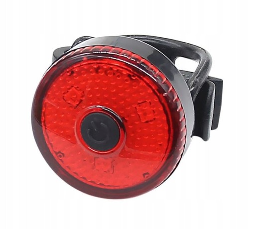 Zadné LED svetlo na bicykel