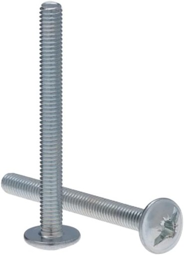 Skrutky Phillips M4x22 22mm x 2,5mm pozinkované 10ks