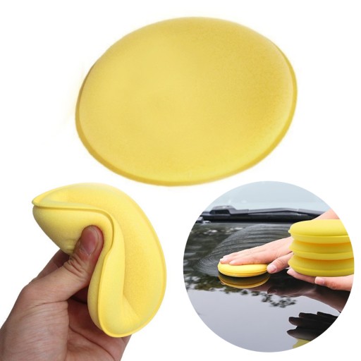 Hubkový aplikátor na voskovanie, lesk a leštenie Fl 12,5cm Pad 1 ks.