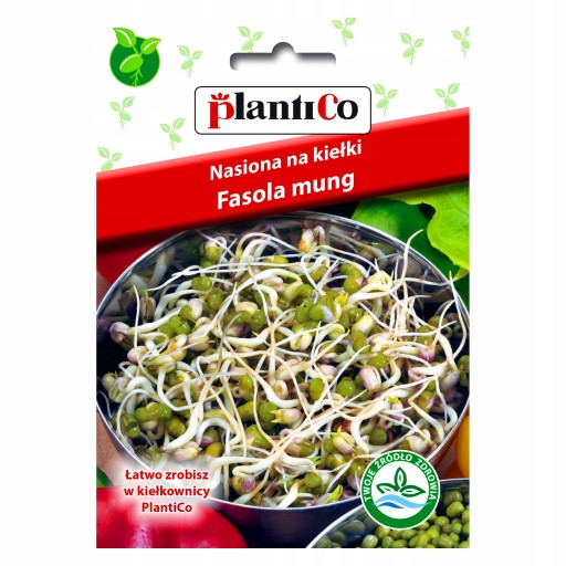 ZELENÁ FAZUĽA SEMIENKA NA KLÍČKY PLANTICO 40g