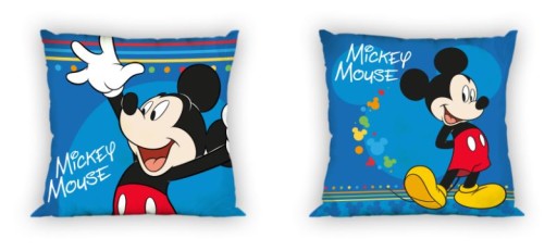 MICKEY MOUSE bavlnená obliečka na vankúš 40x40 cm DISNEY