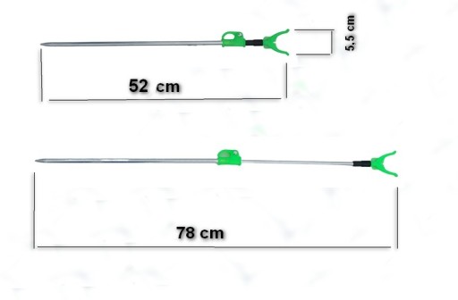 Teleskopická podpera 50/80 cm