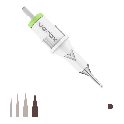 Vertix Pico 1RL 0,38mm LT 1ks # cartridge ihla pre PMU VP .38 LONG Taper
