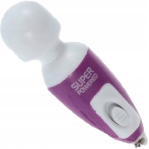 Prívesok na kľúče Power Escorts Mini Wand Purple Vibrator