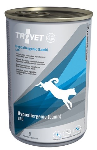 TROVET LRD Hypoalergénne jahňacie mäso pre psov 400g