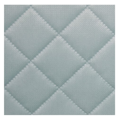 PREŠÍVANÝ VELVET ROMBY VELVET 0,5 MB Sky Grey / Mint Grey