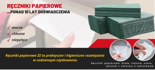 PAPIEROVÉ UTERÁKY ZZ skladané Papierové utierky