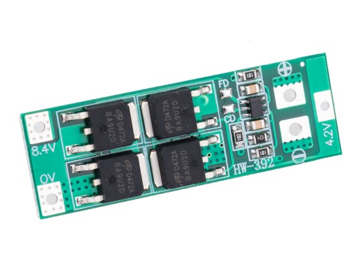 Nabíjací modul Li-Ion 18650 2S 20A 7,4-8,4V BMS