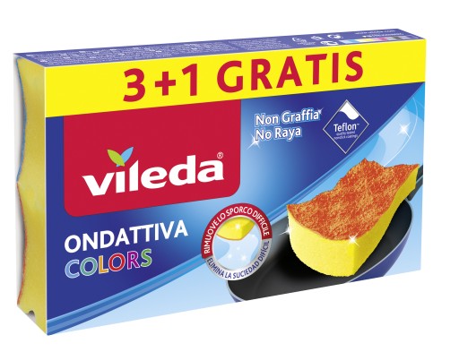 Vileda Pur Active drôtenka na teflónovú špongiu 4 ks.