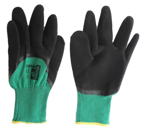 OCHRANNÉ PRACOVNÉ RUKAVICE PENOVÉ LATEXOVÉ 10