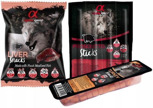 Alpha Spirit pochúťkové kocky pre psov PEČEŇ 50g