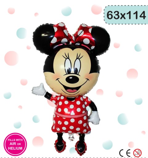 NARODENINOVÝ FÓLIOVÝ BALÓN VEĽKÝ MINNIE MOUSE