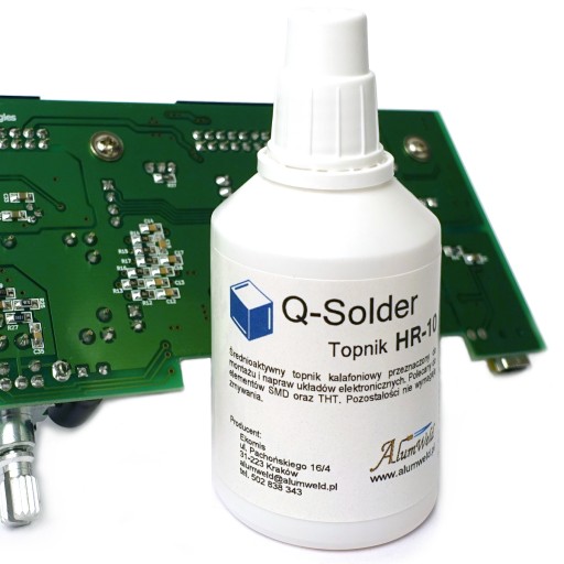 Q01S Q-spájka HR-10 tavidlo. SMD SMT spájkovanie 40ml