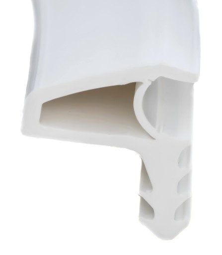 TESNENIE PRE OCEĽOVÉ KOVOVÉ DVERE STL 7601 BIELE